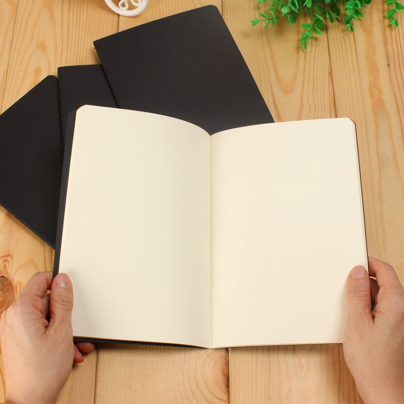Photography Book - Kraft Paper Notebook A6 Blank Paper