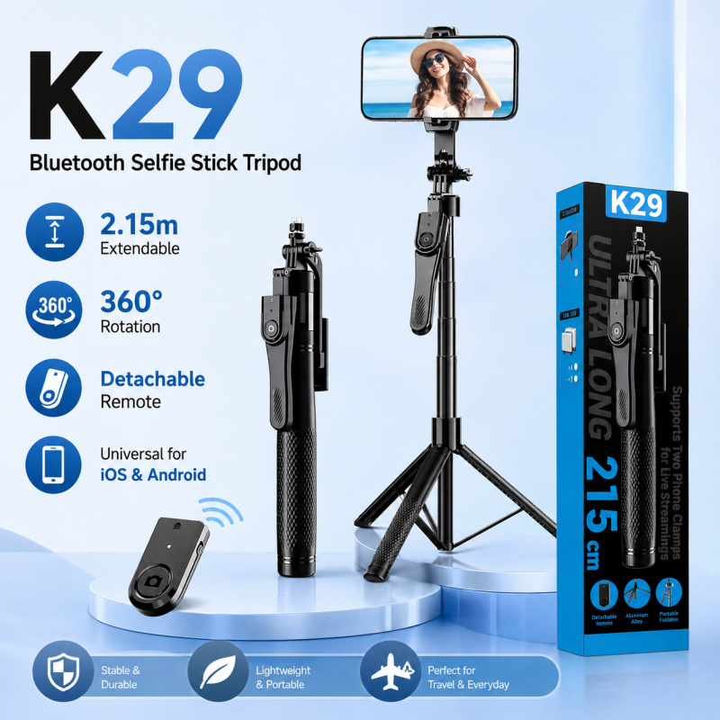 2M Bluetooth Selfie Stick Trip - огляд і ціна Photography Basics