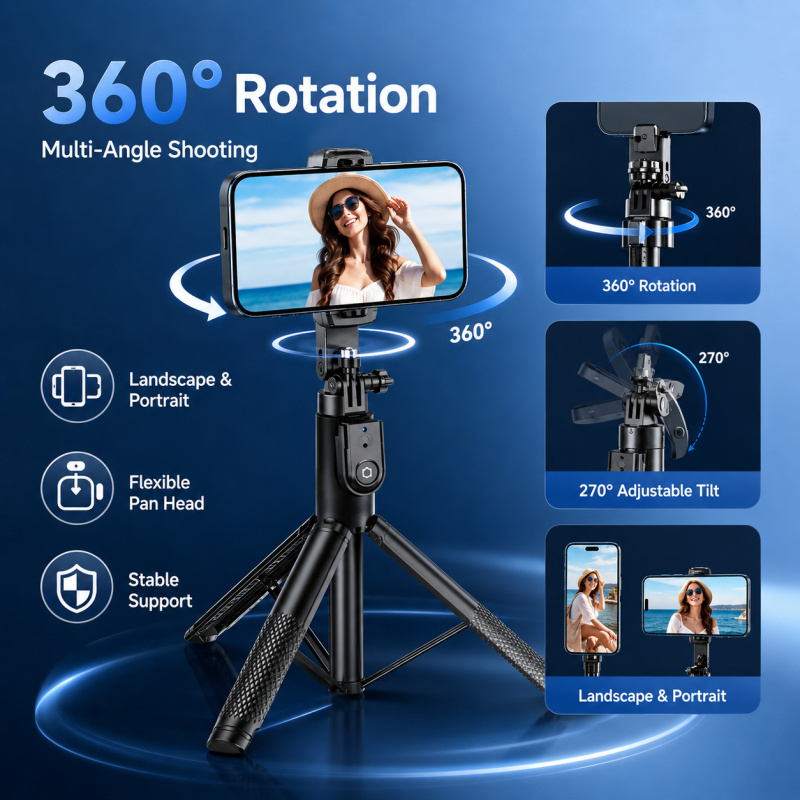 2M Bluetooth Selfie Stick Trip - огляд і ціна Photography Basics