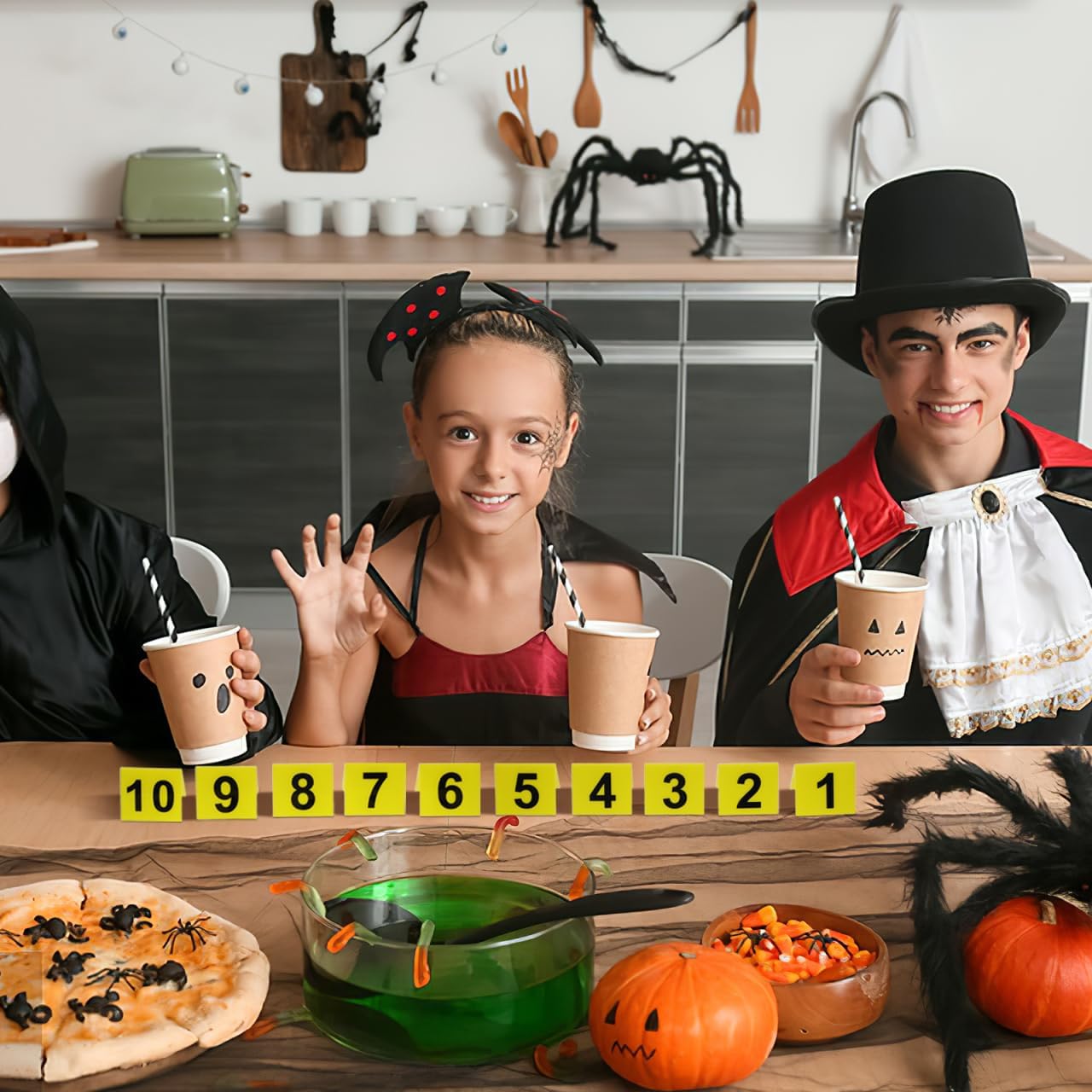 Yellow Halloween Crime Scene N - огляд і ціна Photography Prompt