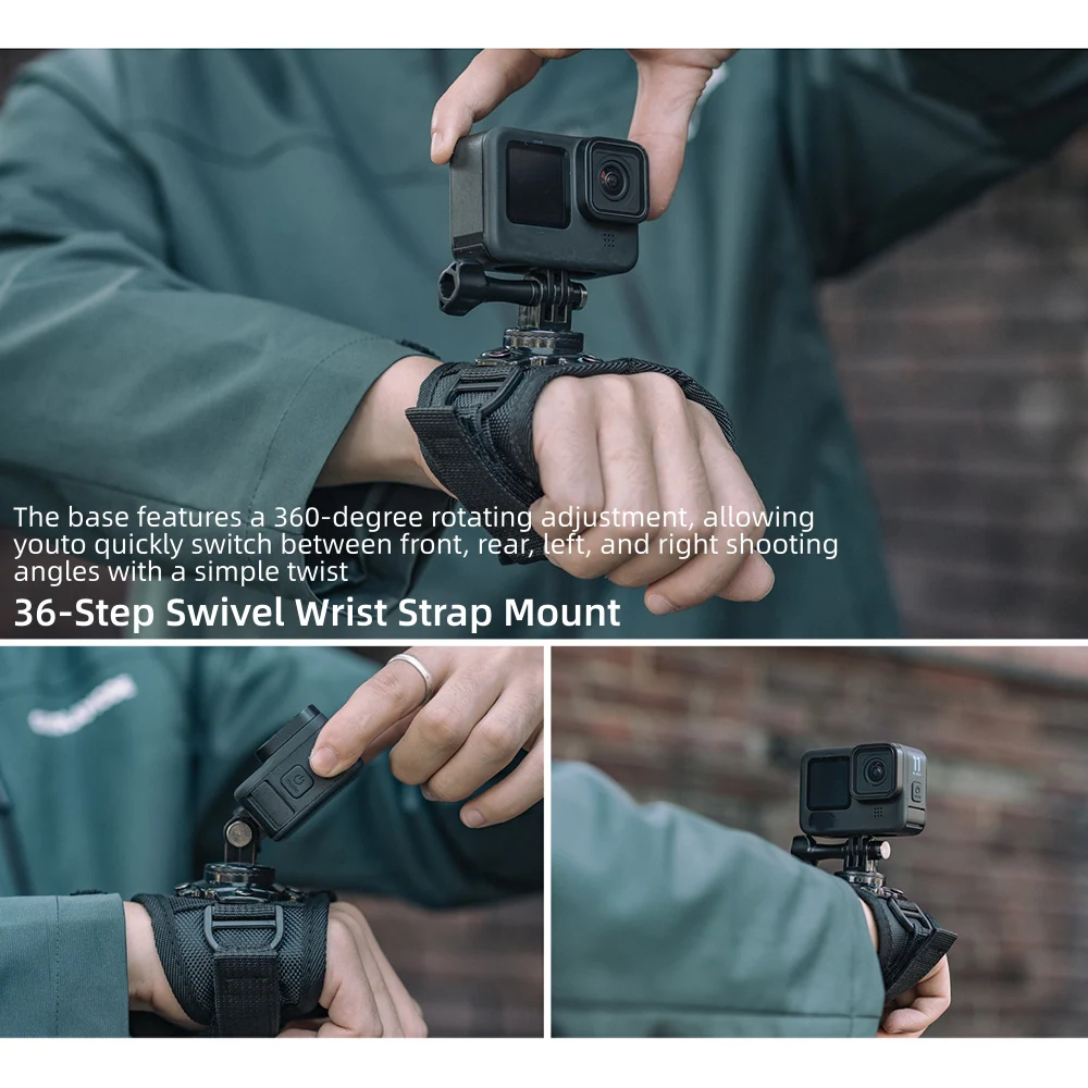 Adjustable Wrist Mount for GoP - огляд і ціна Camera Wrist Strap
