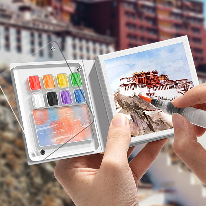 Mini Watercolor Painting Noteb - огляд і ціна Photography Book