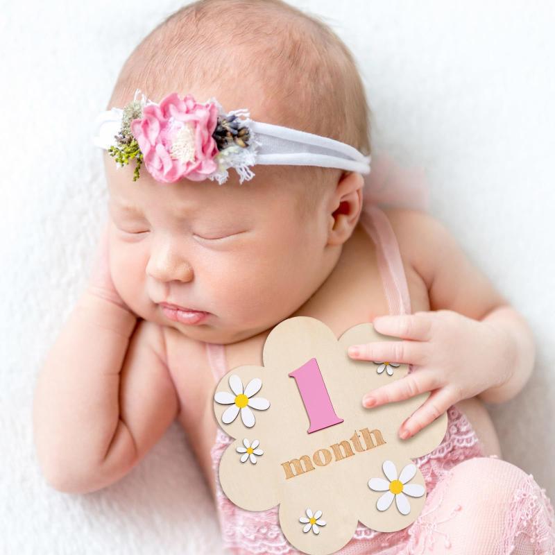 [J] Wooden Baby Monthly Milest - огляд і ціна Photography Cheat Sheet