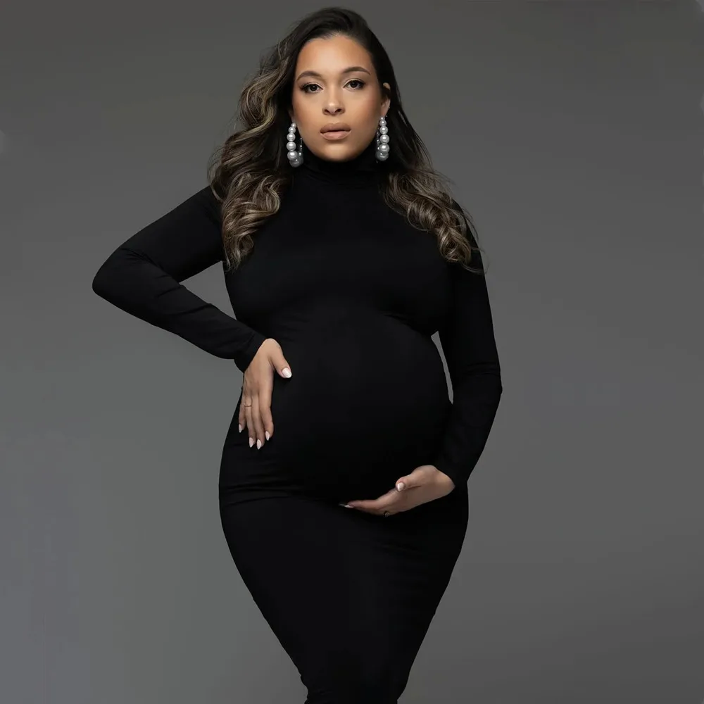 Black Skinny Dress Maternity P - огляд і ціна Photography Club