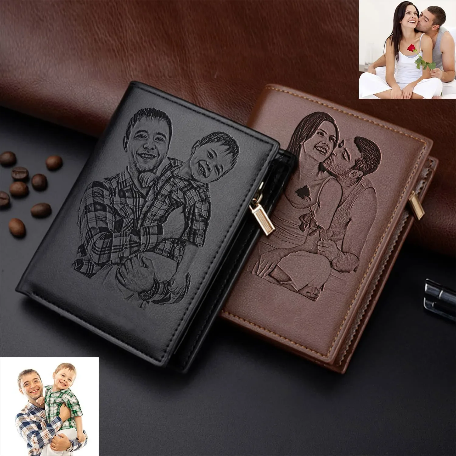 Custom Engraved Men's Photo Wa - огляд і ціна Photographic Memory