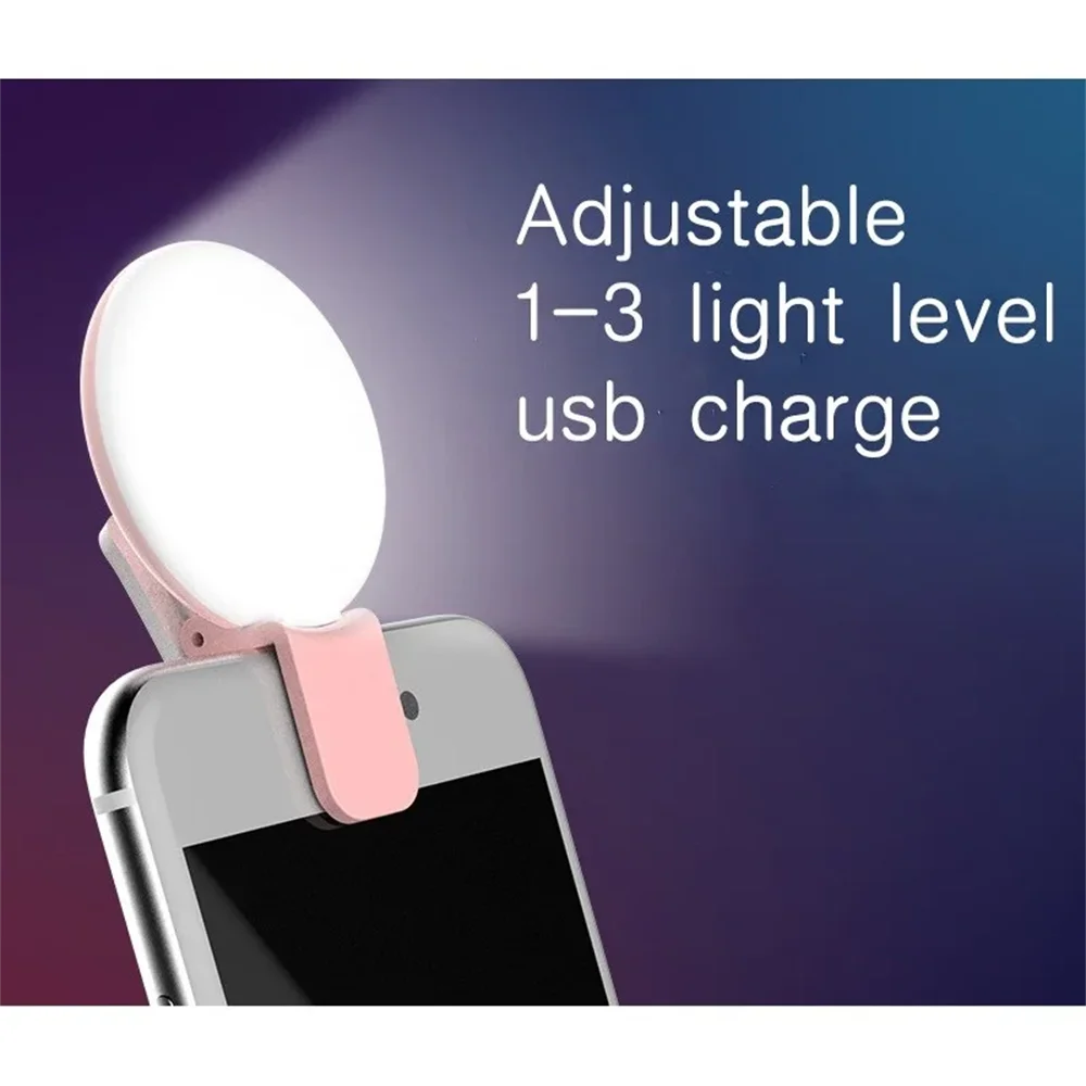 Portable Mini Selfie Ring Ligh - огляд і ціна Photography Videos Free