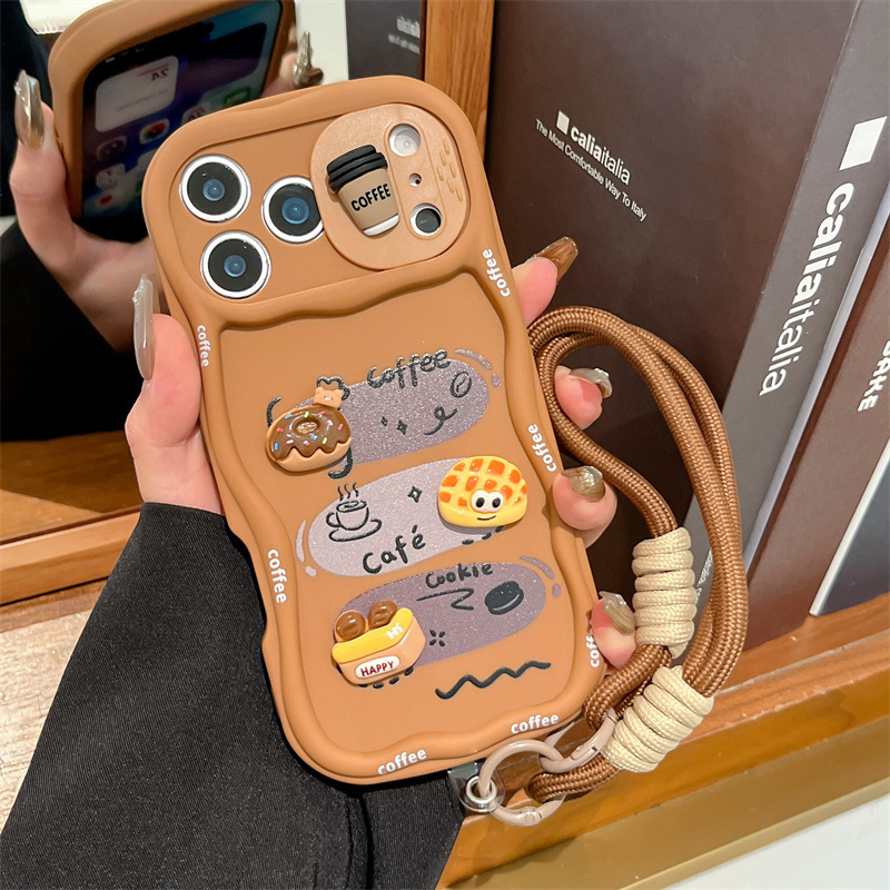3D Cartoon Bread With Wrist St - огляд і ціна Camera Wrist Strap