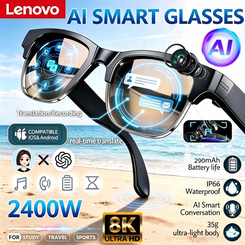 Lenovo 8K HD AI Smart Glasses  - огляд і ціна Photography Japanese