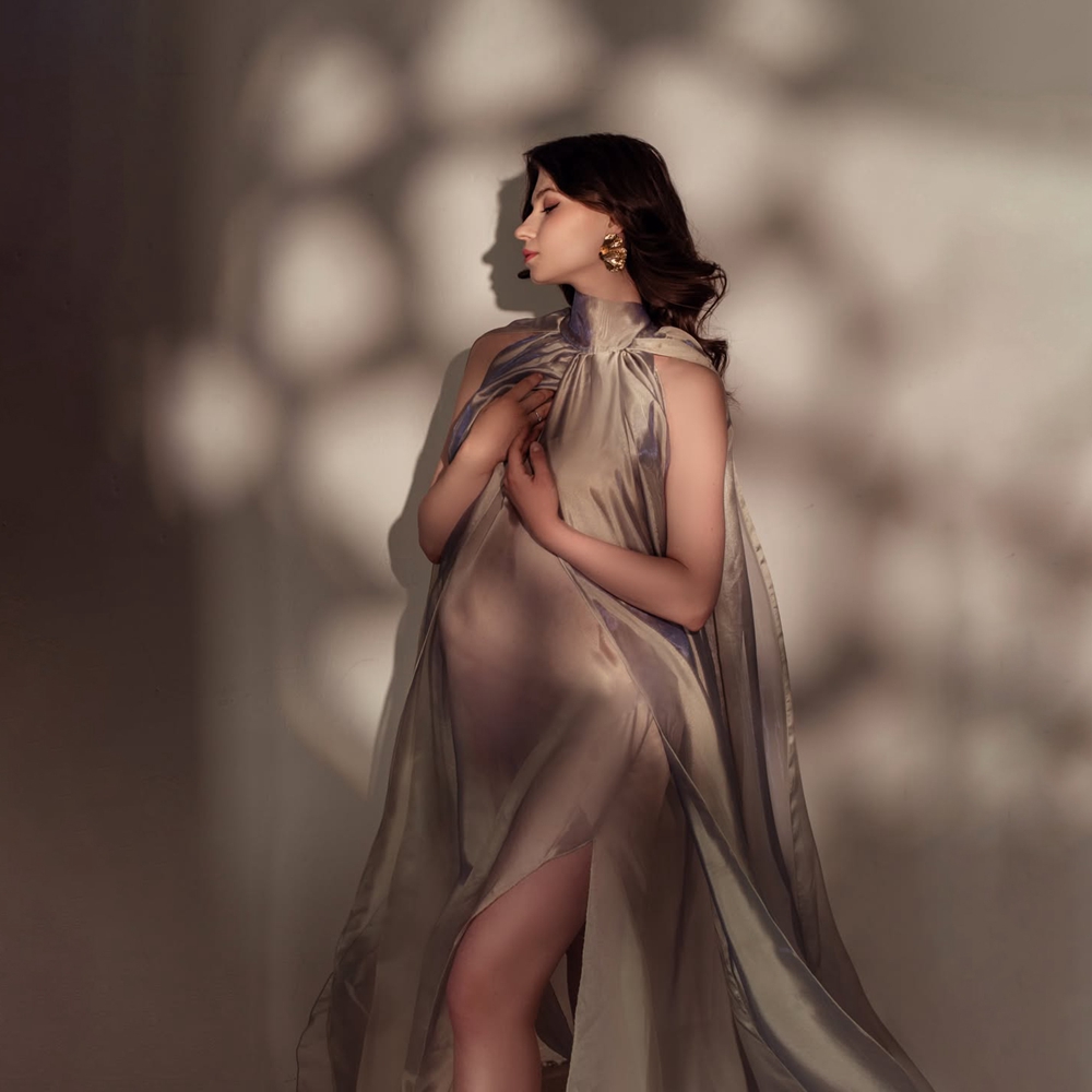 Elegant High Neck Maternity Ph - огляд і ціна Photography Club